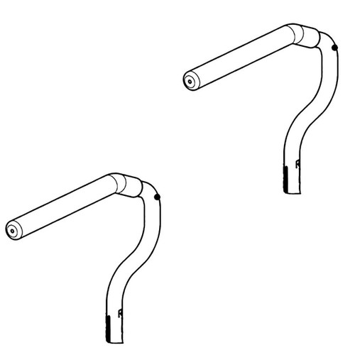Husqvarna OEM LEVER ASSEMBLY CONTROL RH 547093101 (2 Pack)