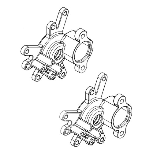 Husqvarna OEM GEARBOX TOP 582454701 (2 Pack)