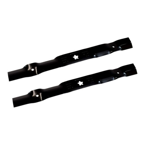 Husqvarna OEM 46" STAR HOLE MULCH BLADE 532403107 (2 Pack)
