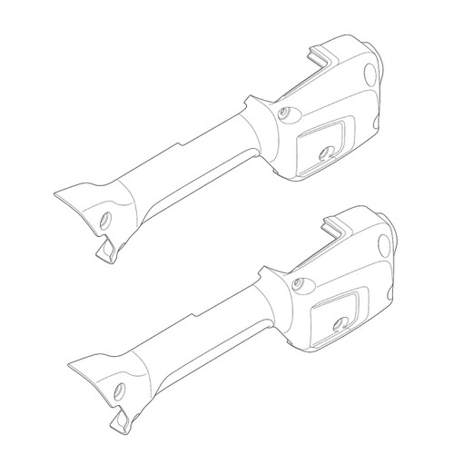 Husqvarna OEM HANDLE HALF RIGHT 577013202 (2 Pack)