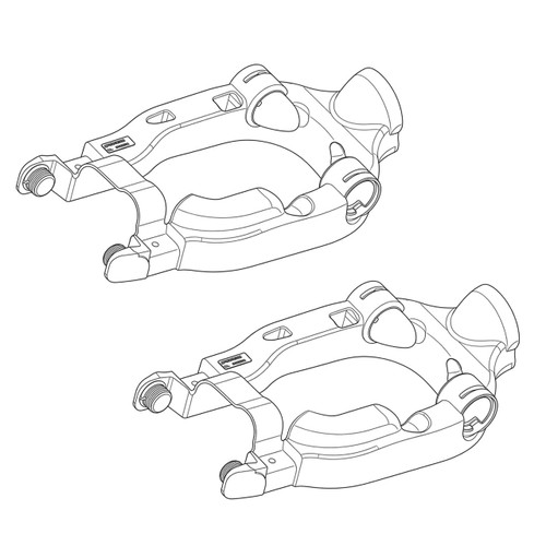 Husqvarna OEM FRAME 521851101 (2 Pack)