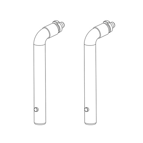 Husqvarna OEM BAIL HANDLE ASSY OPC BAIL 590593902 (2 Pack)