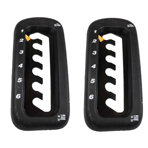 Husqvarna OEM CONSOLE.ASM.DECKLFT.BL/YBT.TLT 583351401 (2 Pack)