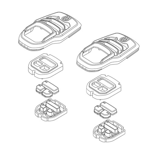 Husqvarna OEM CONTROL PANEL 536925901 (2 Pack)