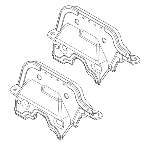 Husqvarna OEM INSULATION WALL 534971001 (2 Pack)