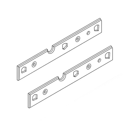 Husqvarna OEM CHASSIS.PLATE.REINFORCEMNT.431 593206902 (2 Pack)
