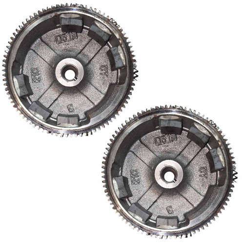 Husqvarna OEM FLYWHEEL ELECTRIC START W/6 MA 595012401 (2 Pack)