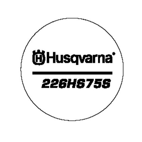 HUSQVARNA Labelrecoil 528050501 Image 1