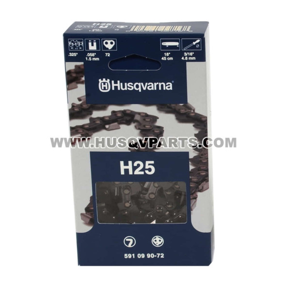 HUSQVARNA 18 Chain H25-72  325  058 591099072 Image 1