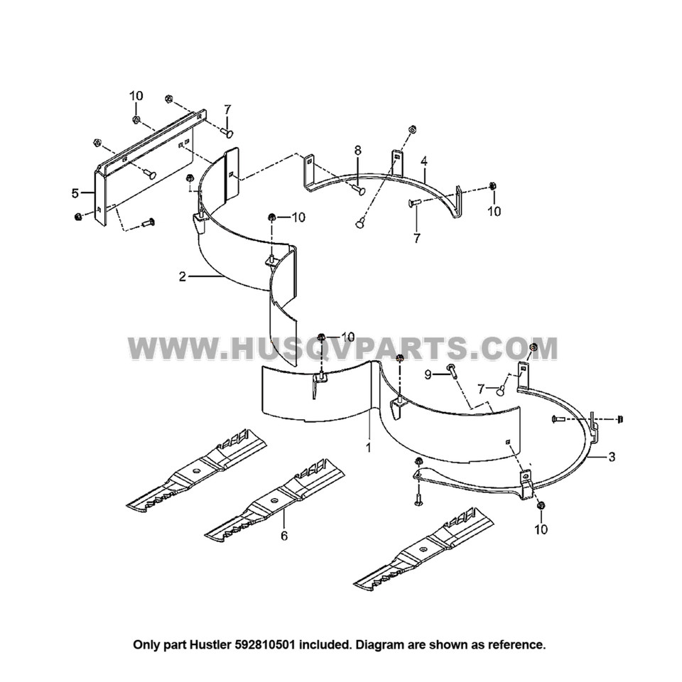 592810501 Husqvarna " Mulch Kit OEM OEM