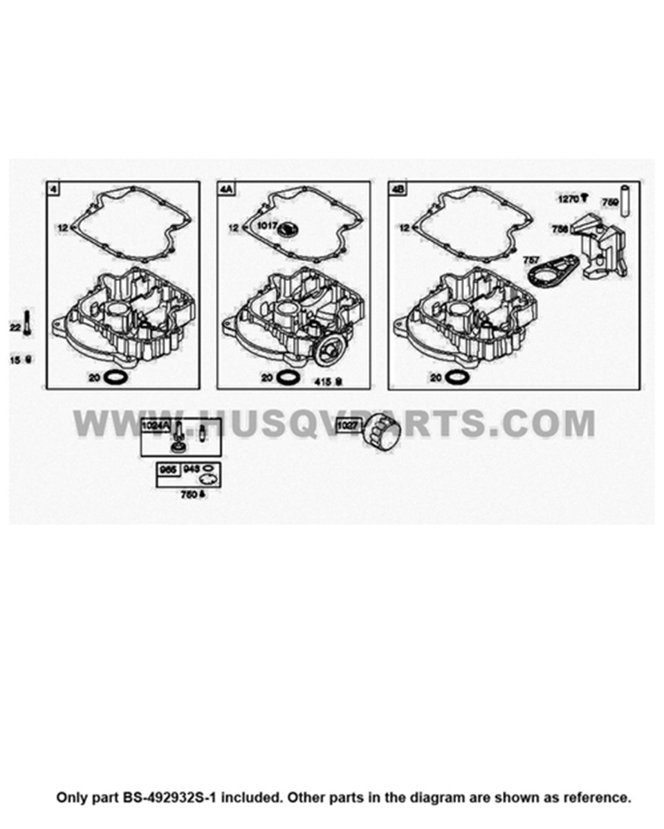 Husqvarna BS 492932S YTH22V46 Oil Filter OEM Husqvarna Parts Online