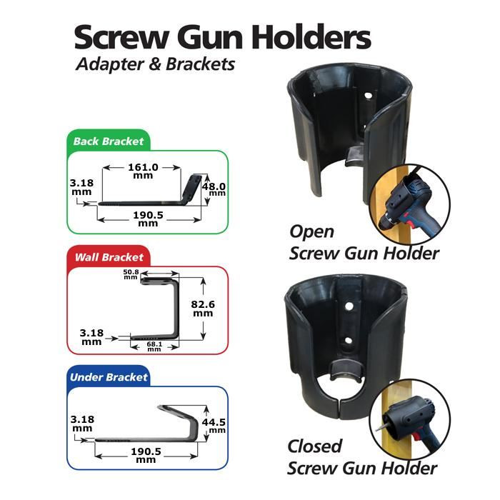 FastCap Open Screw Gun Holder Wood Workers