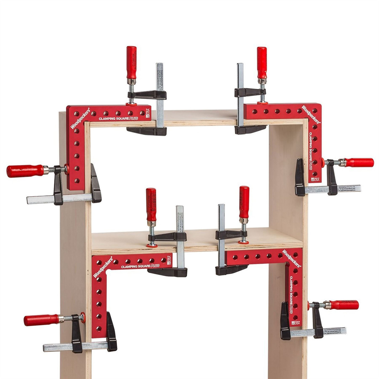 Woodpeckers Clamping Squares PLUS - Pair - Wood Workers Workshop