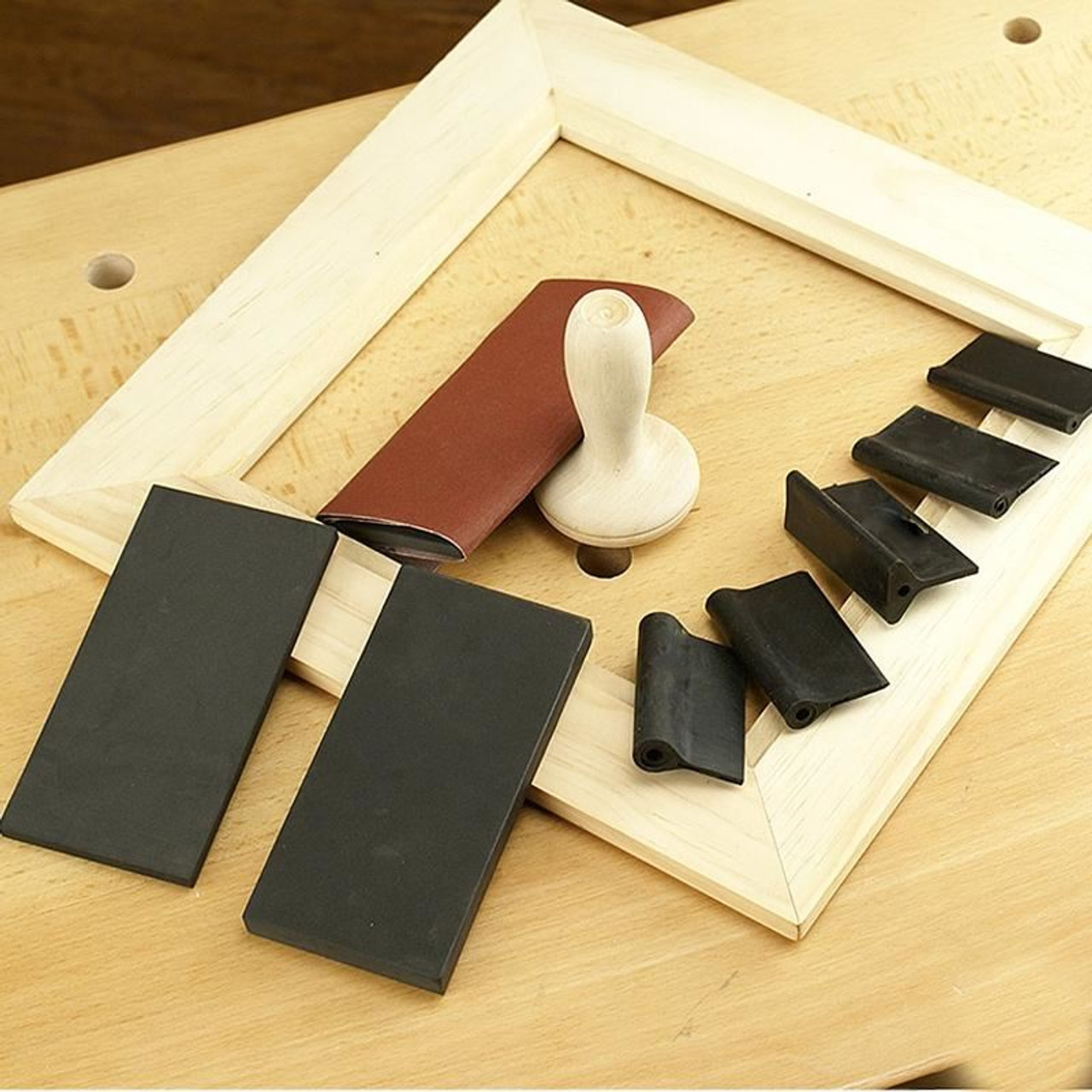 AUKTools Contour Sanding Grips (Set of 8) Wood Workers