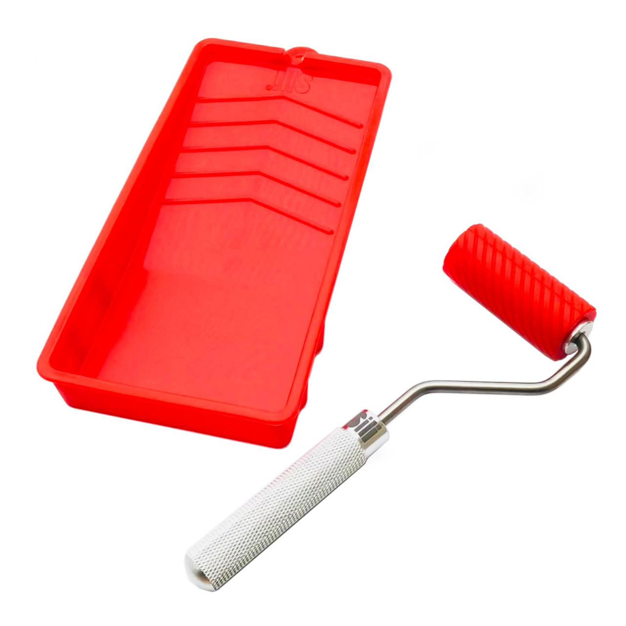 Red Silicone Glue Durable Glue Spreader Applicator Set for Woodworking 