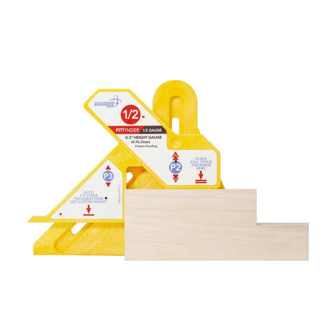 Micro Jig FitFinder 1/2 Gauge Wood Workers
