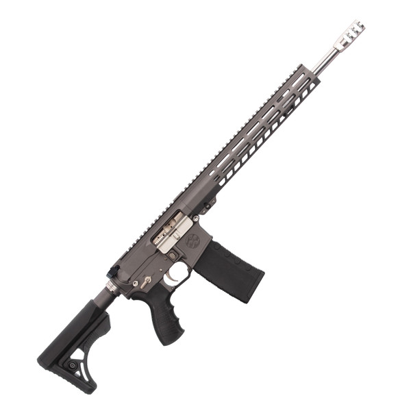 Saltwater Arms Barracuda Rifle 5.56 16 in. Barrel with 13 in. Handguard on White Label Armory produced by DRG Manufacturing