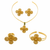 Komuya Origen 24K Gold Plated Bronze Twisted Flower Wire Cuff Bracelet Handcrafted Colombian Jewelry