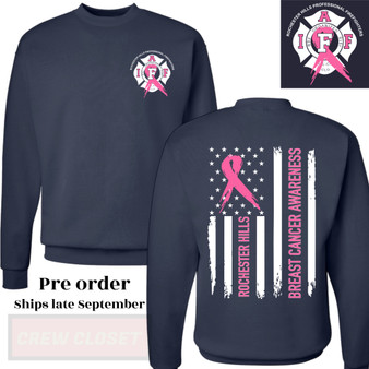 Ecosmart Crewneck Sweatshirt - Breast Cancer