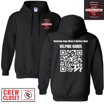 Helping Hands - Black Hoodie