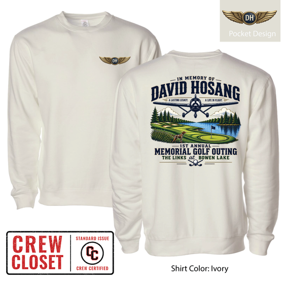Hosang Memorial Golf Outing Crew Neck