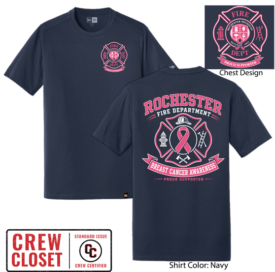 RFD Supporter Breast Cancer Awareness - New Era Tshirt