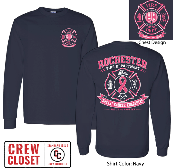 RFD Supporter Breast Cancer Awareness - Long Sleeve Tshirt