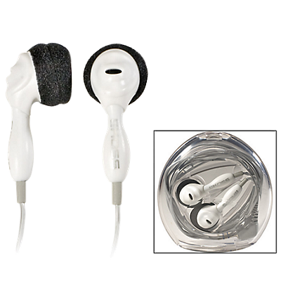 Earbuds with Wind-Up Spool Case