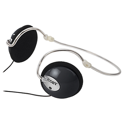 2-In-1 Stereo Clip-On/Neckband Headphones