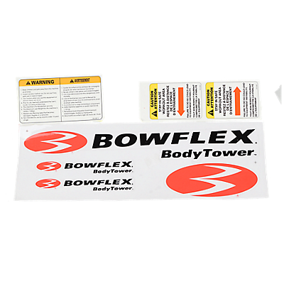 Body Tower Decal Kit, Bowflex