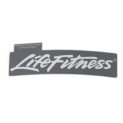 Decal: Integrity Console Rear, Lifefitness
