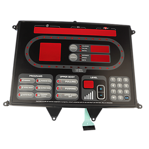 Assembly, Keypad Plstic, Pro Tbtx, Star Trac