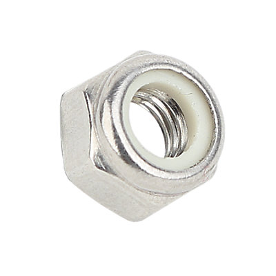 Nut, M8, Nylon Patch, Ss, Star Trac