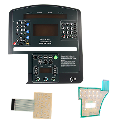 Overlay and Keypads, Integrity CLSX, LifeFitness