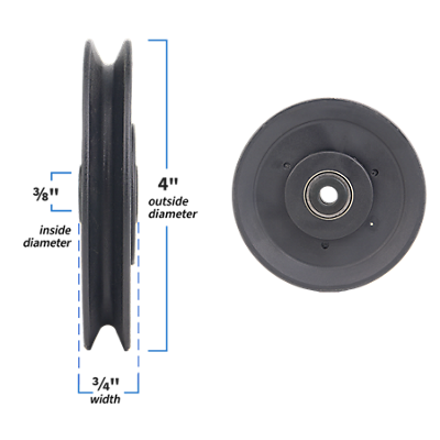 Slngck Pulley Assy, 87mm, BowFlex Ultimate2