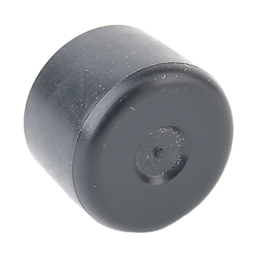 Cap End, .75 X .50 Rd, Black, LifeFitness