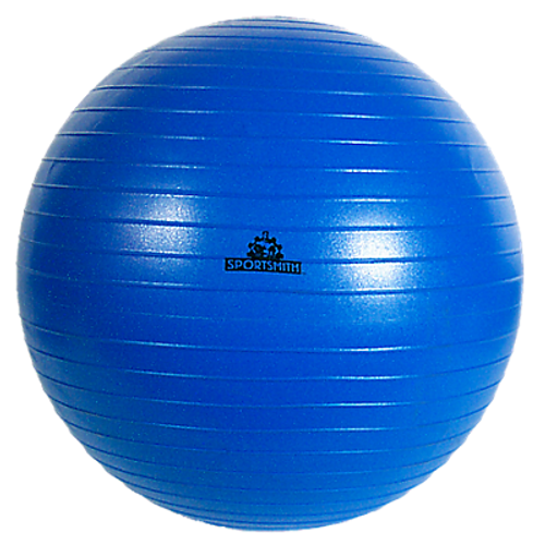 55cm Anti-Burst Stability Ball, Blue, For Users 5'0" - 5'6"