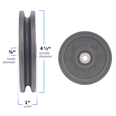 Pulley | 4 1/2"