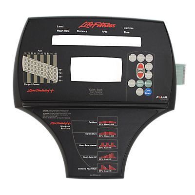 Bezel/Switch with Overlay Mfg, X9I