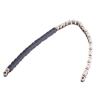 Nickel-Plated Step Chain with Armour Guard, Each