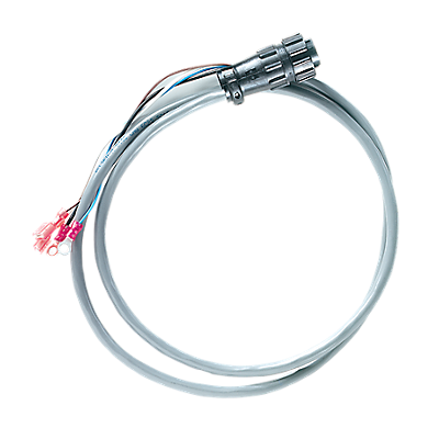 Main Cable, Round Connector, Gray