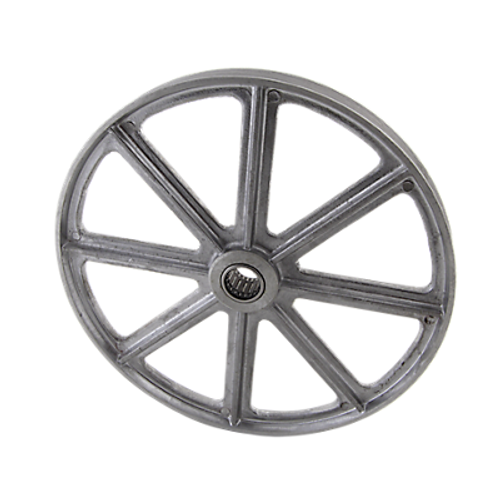 Poly-V Pulley | 9.5" with Roller Clutch | Fits Upgraded Transfer Case Assembly
