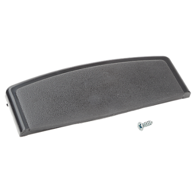End Cap for Control Panel, Left, Black, Landice