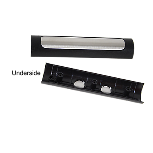 Grip, Chr, Top, In-Molded, Black