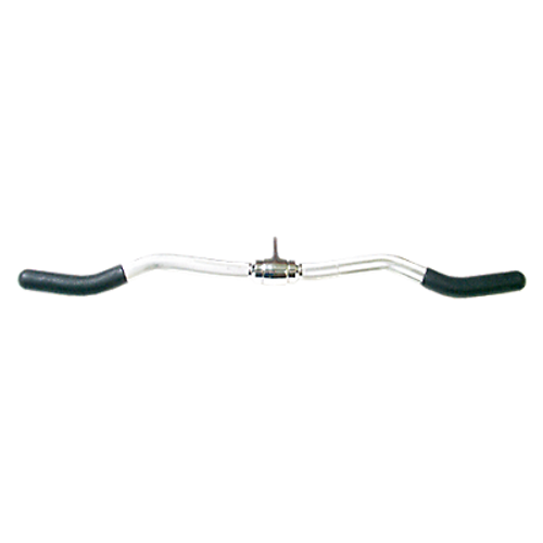28" Solid-Steel Revolving Curl Bar