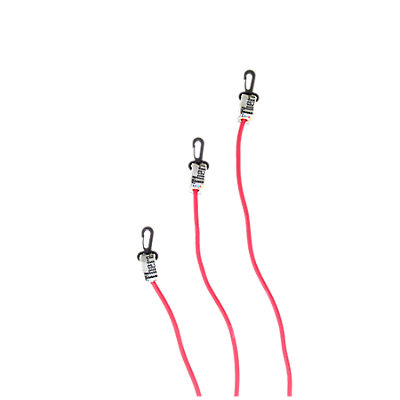 Thera-Band Exercise Tubing, Red, 18", Set Of 2 with Connectors