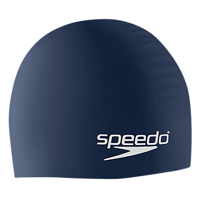 Swim Cap, Silicone, Navy