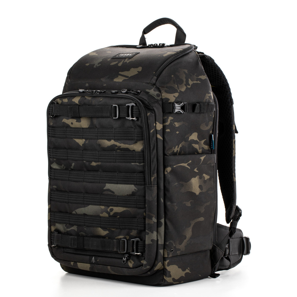 TENBA Axis V2 Rucksack 32L Multicam - Kamerarucksack Für 1-2 Kameras + Laptop, Mit Bluetooth-Tracker Tasche