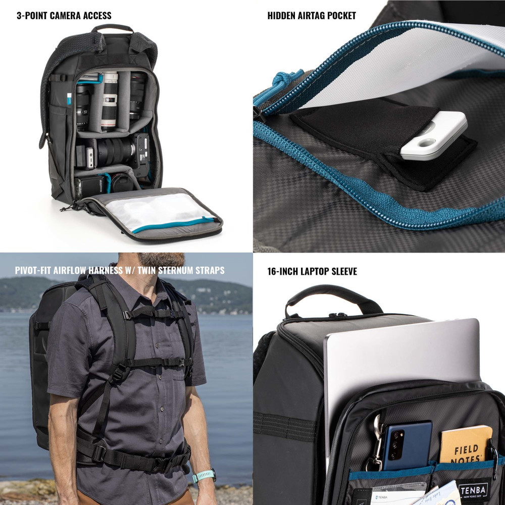 TENBA AXIS V2 32L Sac à dos Multicam Noir