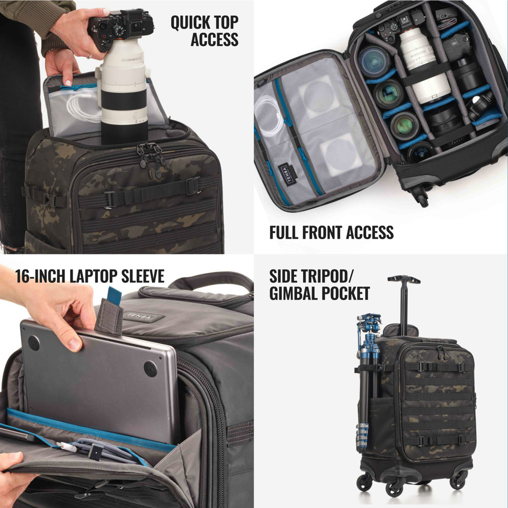 Axis v2 28L Spinner Sac à Dos - Noir Multicam